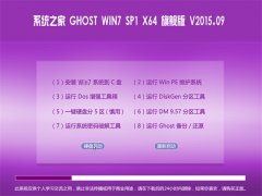 ϵͳ֮ GHOST WIN7 SP1 X64 콢 2015.09