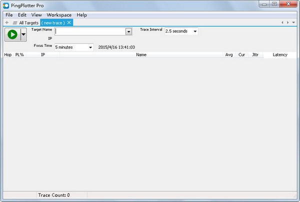 Ping Plotter(·ɸ) V4.00.3 Ӣİ