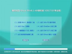 ѻ԰Ghost Win8.1 64λ װv201702(⼤)