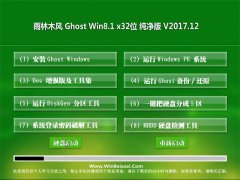 ľGhost Win8.1 X32λ ɫ2017.12(Զ)