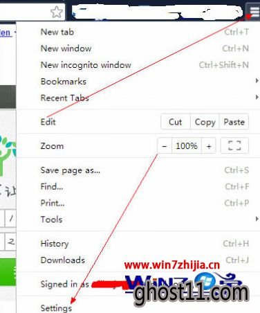 Win10 u深度装机版系统修改谷歌浏览器字体大小的方法