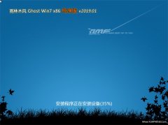 雨林木风GHOST Win7x86 经典纯净版V2019.01月(完美激活)